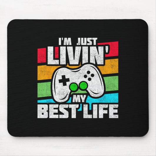 Video Game Player - PC Console Online Gaming - Spa Mousepad (Vorne)