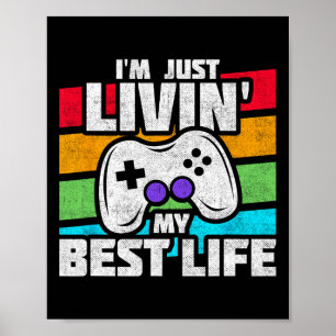 Video Game Player - PC Console Online Gaming - Spa Poster