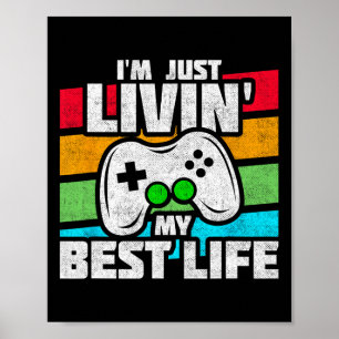 Video Game Player - PC Console Online Gaming - Spa Poster