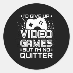 Video Game Player - PC Console Online Gaming - Spa Runder Aufkleber