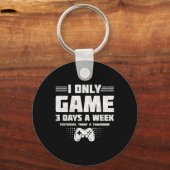 Video Game Player - PC Console Online Gaming - Spa Schlüsselanhänger (Vorderseite)