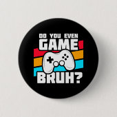 Video Game Player - Video Gaming - Funny Gamer Button (Vorderseite)