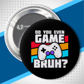 Video Game Player - Video Gaming - Funny Gamer Button