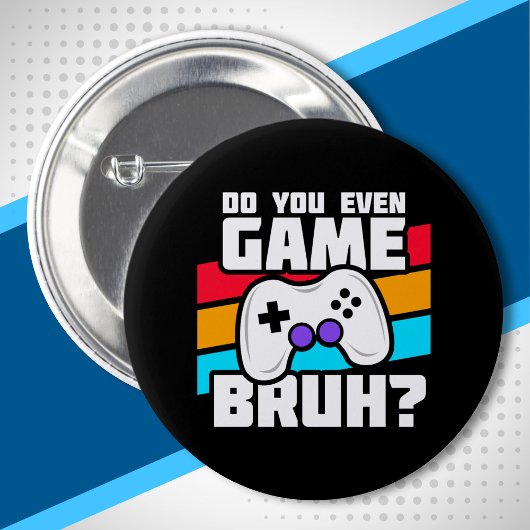 Video Game Player - Video Gaming - Funny Gamer Button