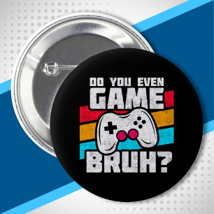Video Game Player - Video Gaming - Funny Gamer Button