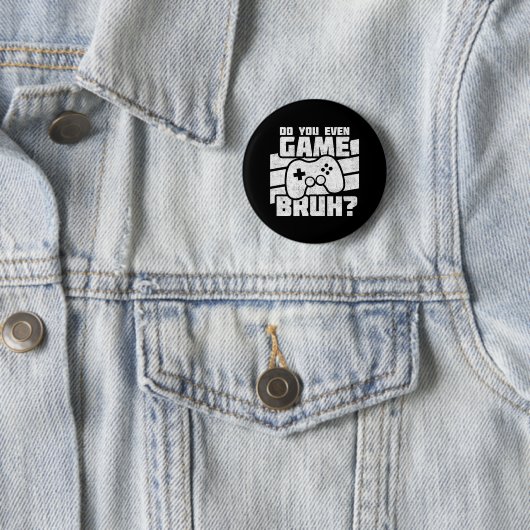 Video Game Player - Video Gaming - Funny Gamer Button (Beispiel)