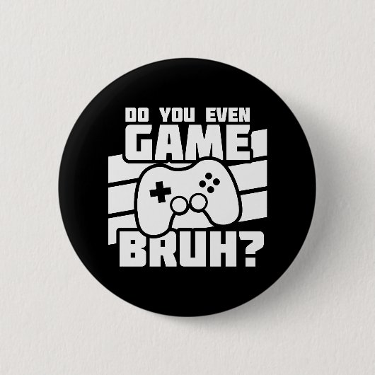 Video Game Player - Video Gaming - Funny Gamer Button (Vorderseite)