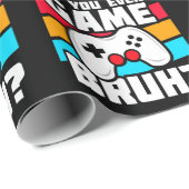 Video Game Player - Video Gaming - Funny Gamer Geschenkpapier (Rolleneckpunkt)