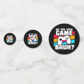 Video Game Player - Video Gaming - Funny Gamer Konfetti (Vorderseiten)