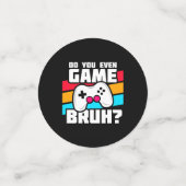 Video Game Player - Video Gaming - Funny Gamer Konfetti (Klein Vorderseite)