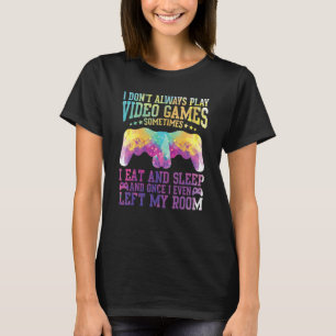 Video Game Quote Gamer Puffer Textdesign T-Shirt