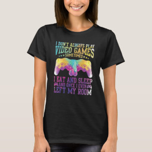 Video Game Quote Gamer Puffer Textdesign T-Shirt