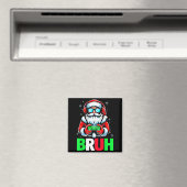 Video Game Santa Xmas Bruh Christmas Gamer Boys Me Magnet (In Situ (Geschirrspüler))