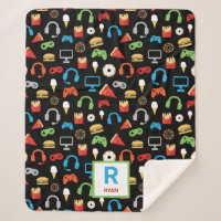 Video Game Snacks Party Kids Gamer Personalisiert