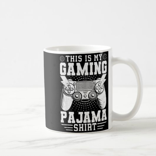 Video Game This Is My Gaming Pajama Funny Gamer Bo Kaffeetasse (Rechts)
