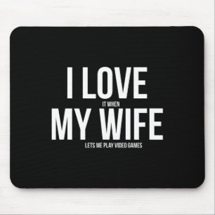Video-Game-Vater 1 des lustigen Vaters Mousepad