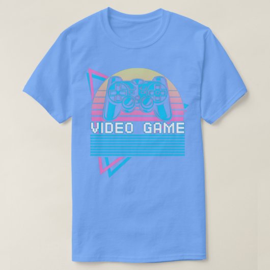 Video Game Video Gaming Gamer Retro T-Shirt (Design vorne)