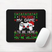 Video Game Weihnachten hässlicher Pullover lustige Mousepad (Mit Mouse)