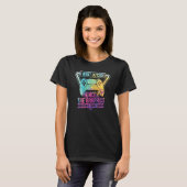 Video Game Zitat Gamer Spieldesign T-Shirt (Vorne ganz)