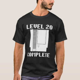Video Gamer 20. Geburtstag Classic Game Cartridge  T-Shirt