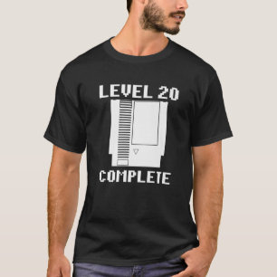 Video Gamer 20. Geburtstag Classic Game Cartridge  T-Shirt
