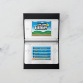 Video Gamer 9. Geburtstagsparty Einladungskarte (Innenseite)