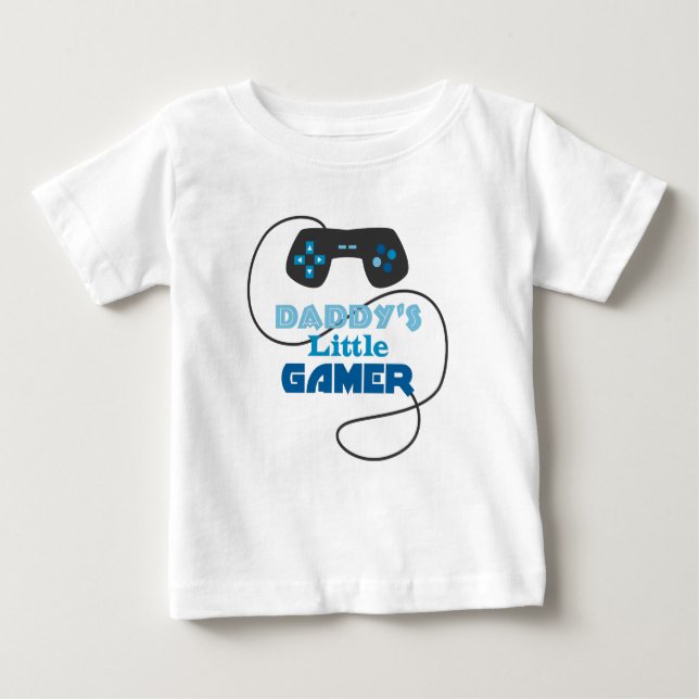 Video Gamer Boy Baby T-shirt (Vorderseite)