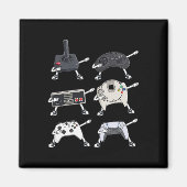 Video-Gamer-Controller spielen Spaß für Jungs Kind Magnet (Vorne)