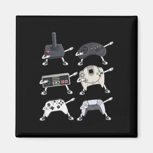 Video-Gamer-Controller spielen Spaß für Jungs Kind Magnet (Vorne)