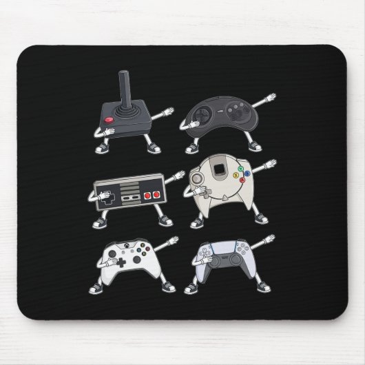 Video-Gamer-Controller spielen Spaß für Jungs Kind Mousepad (Vorne)