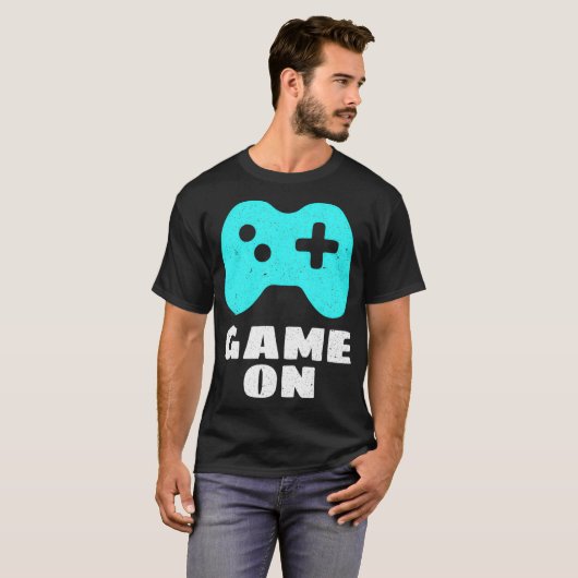Video Gamer Game On Geschenk für Jungs und Männer T-Shirt (Vorne ganz)
