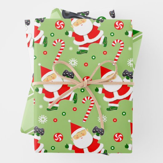 Video Gamer Geschenkpapier Set (Beispiel)