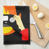 Video-Gamer: Ich spiele kein Spiel Geschirrtuch (Viertel Falte)