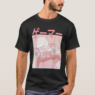 Video Gamer Kawaii Pastel Japanisch Anime Controll T-Shirt