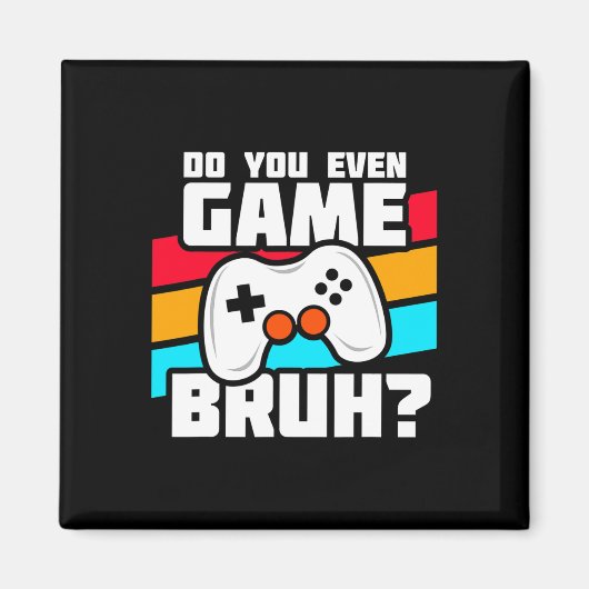Video Gamer - PC Console Gaming - Funny Video Game Magnet (Vorne)