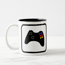 Video Gamer Pro Zweifarbige Tasse
