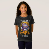 Video Gamer Spaß Joke I Pauste mein Spiel hier zu  T-Shirt (Vorne ganz)