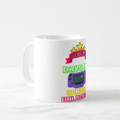 Video Gamer Student 100. Tageslehrer 100 Tage Kaffeetasse (Vorderseite Links)