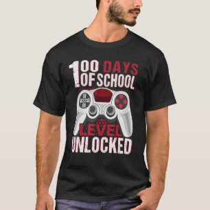 Video Gamer Student 100. Tageslehrer 100 Tage T-Shirt