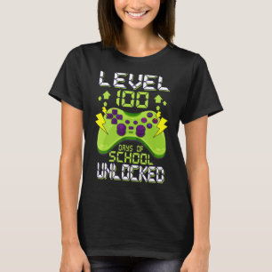 Video Gamer Student 100. Tageslehrer 100 Tage T-Shirt