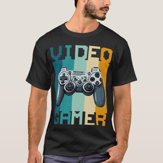 Video Gamer T-Shirt (Vorderseite)