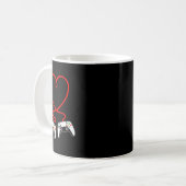 Video Gamer Valentines Day With Controllers Heart  Kaffeetasse (Vorderseite Links)