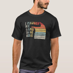 Video Gamer Vintag Retro Ich habe mein Spiel angeh T-Shirt
