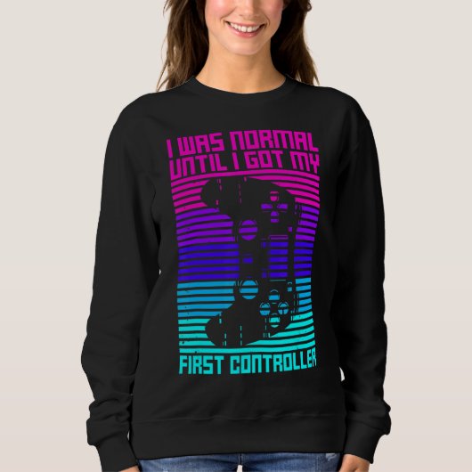 Video-Games-Angebot für einen Controller-Geek Sweatshirt (Vorderseite)