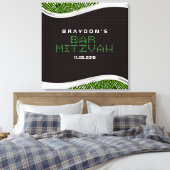 VIDEO GAMES Bar Mitzvah Memory Sign-In-Board Leinwanddruck (Insitu (Schlafzimmer))