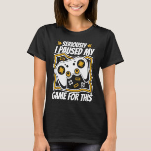 Video Games Controller Gaming Ich habe mein Spiel T-Shirt