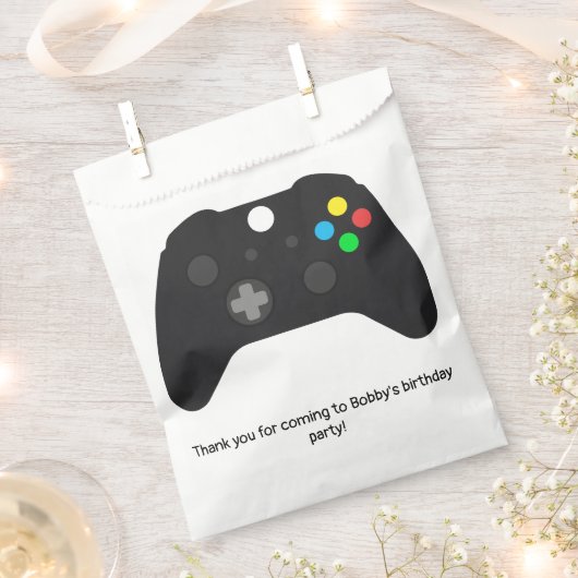 Video Games Gaming Geschenktütchen (Ausgeschnitten)