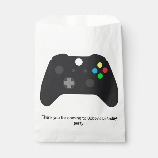 Video Games Gaming Geschenktütchen (Vorderseite)