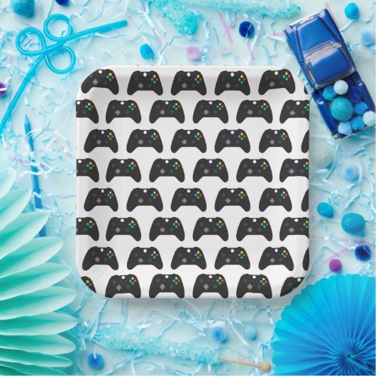 Video Games Gaming Pappteller (Party)