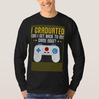 Video Games Graduation  Gamer T-Shirt
